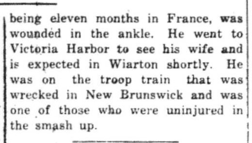 Canadian Echo Wiarton, January 8, 1919 (part 2)